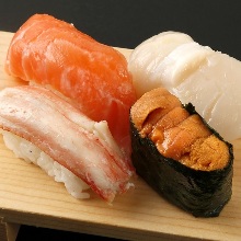 Assorted nigiri sushi