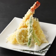 Assorted tempura