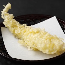 Conger eel tempura