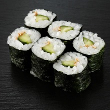 Cucumber sushi rolls