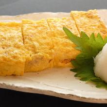 Japanese-style rolled omelet