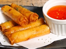 Seafood spring rolls