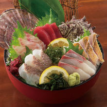 Assorted sashimi, 5 kinds