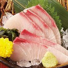 Amberjack sashimi