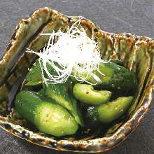 Korean-style cucumber