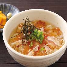 Whitefish ochazuke (rice with tea)