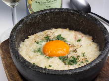 Carbonara risotto