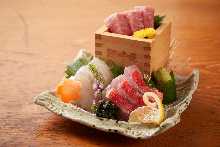 Assorted sashimi, 3 kinds