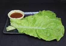 Sangchu (Korean stem lettuce)