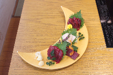 Assorted edible horse meat Assorted edible horse meat