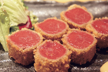 Horse meat tenderloin cutlet