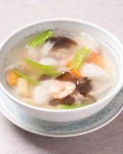 Gomoku noodles with soup