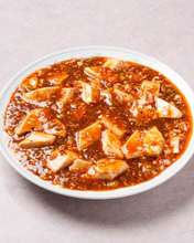 Spicy tofu and ground meat