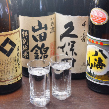 Sake (hot sake and cold sake)