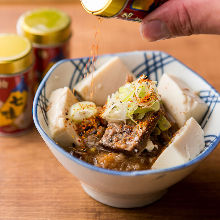 Simmered beef tendon