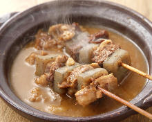 Simmered beef tendon