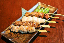 Grilled chicken skewer Grilled chicken skewer