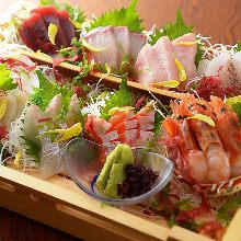 Assorted sashimi, 7 kinds