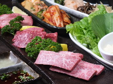 Assorted yakiniku