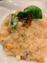 Seafood risotto