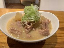 Simmered organ meats