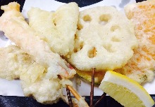 Assorted tempura, 5 kinds