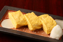 Thick Japanese omelet