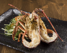 Teppan-yaki(cooked on a griddle)