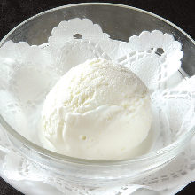 Coconut ice cream