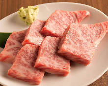 Marbled meat yakiniku