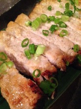 Grilled pork with Saikyo miso