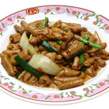 Stir-fried offal