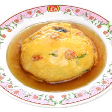 Crab omelette