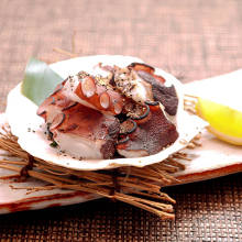 Octopus sashimi