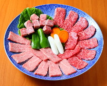 Assorted yakiniku (Red meat)