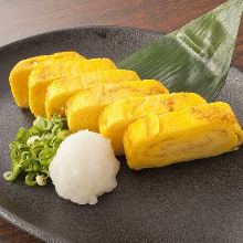 Japanese-style rolled omelet