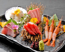 Assorted sashimi, 5 kinds