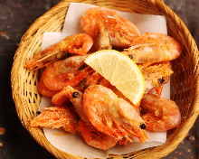 Fried prawns