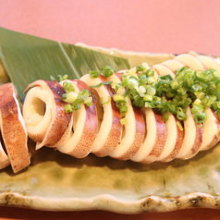 Grilled Whole Squid