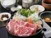 Sukiyaki meal set Sukiyaki meal set