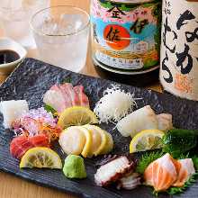Assorted sashimi(ASAJIRO)