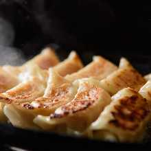 Pan-fried gyoza