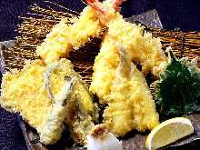 Assorted tempura