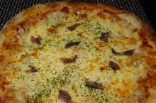 Garlic pizza