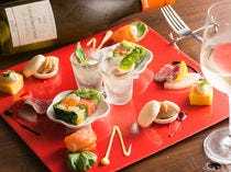 Assorted appetizers Assorted appetizers