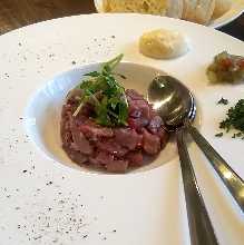 Beef tartare with truffle