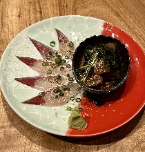 "Goma-saba" sesame-flavored mackerel (regional dish)