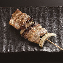 Pork rib skewer