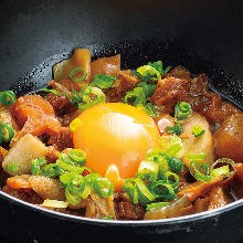 Simmered beef tendon