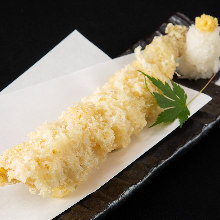 Conger eel tempura